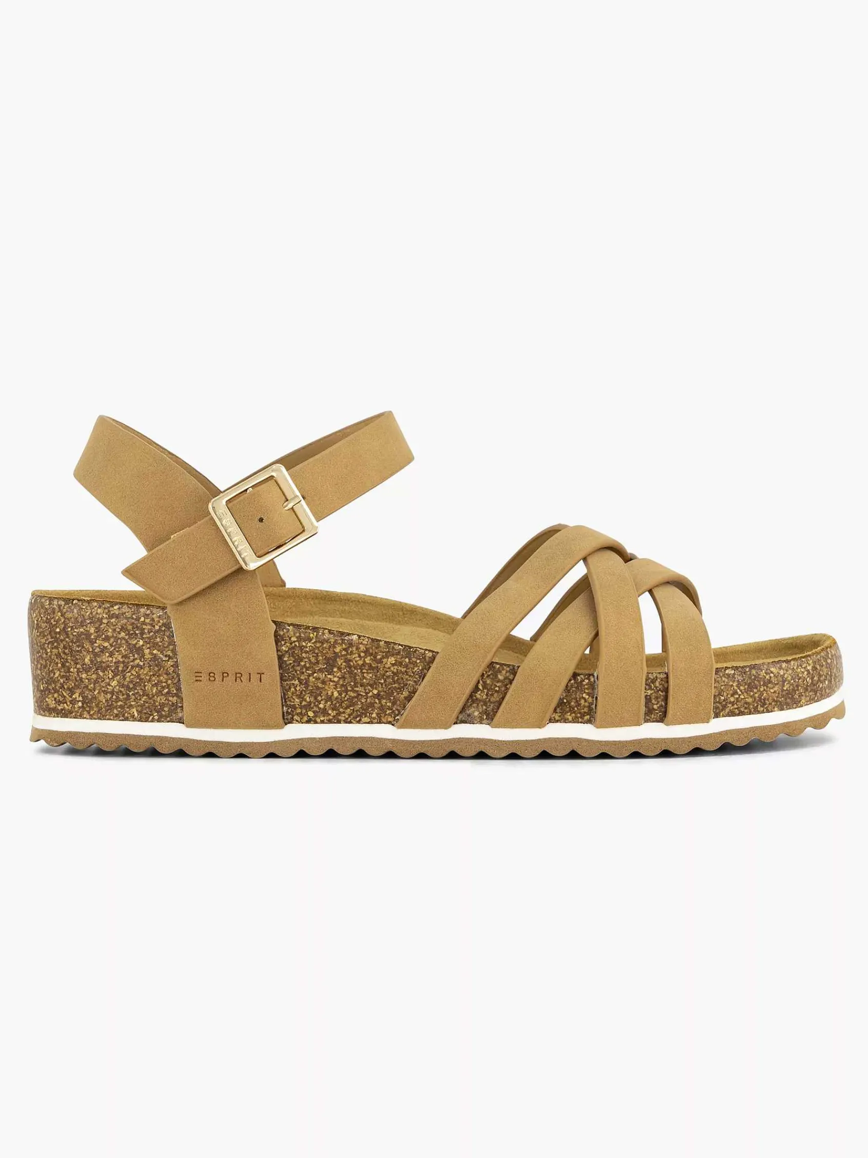 Sandalen|Esprit Cognac Sandaal
