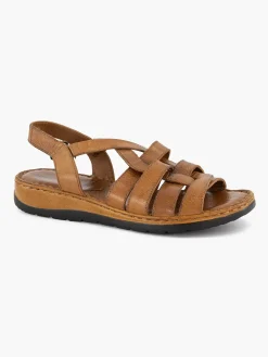 Sandalen|Medicus Cognac Sandaal Klittenband