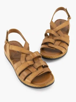 Sandalen|Medicus Cognac Sandaal Klittenband