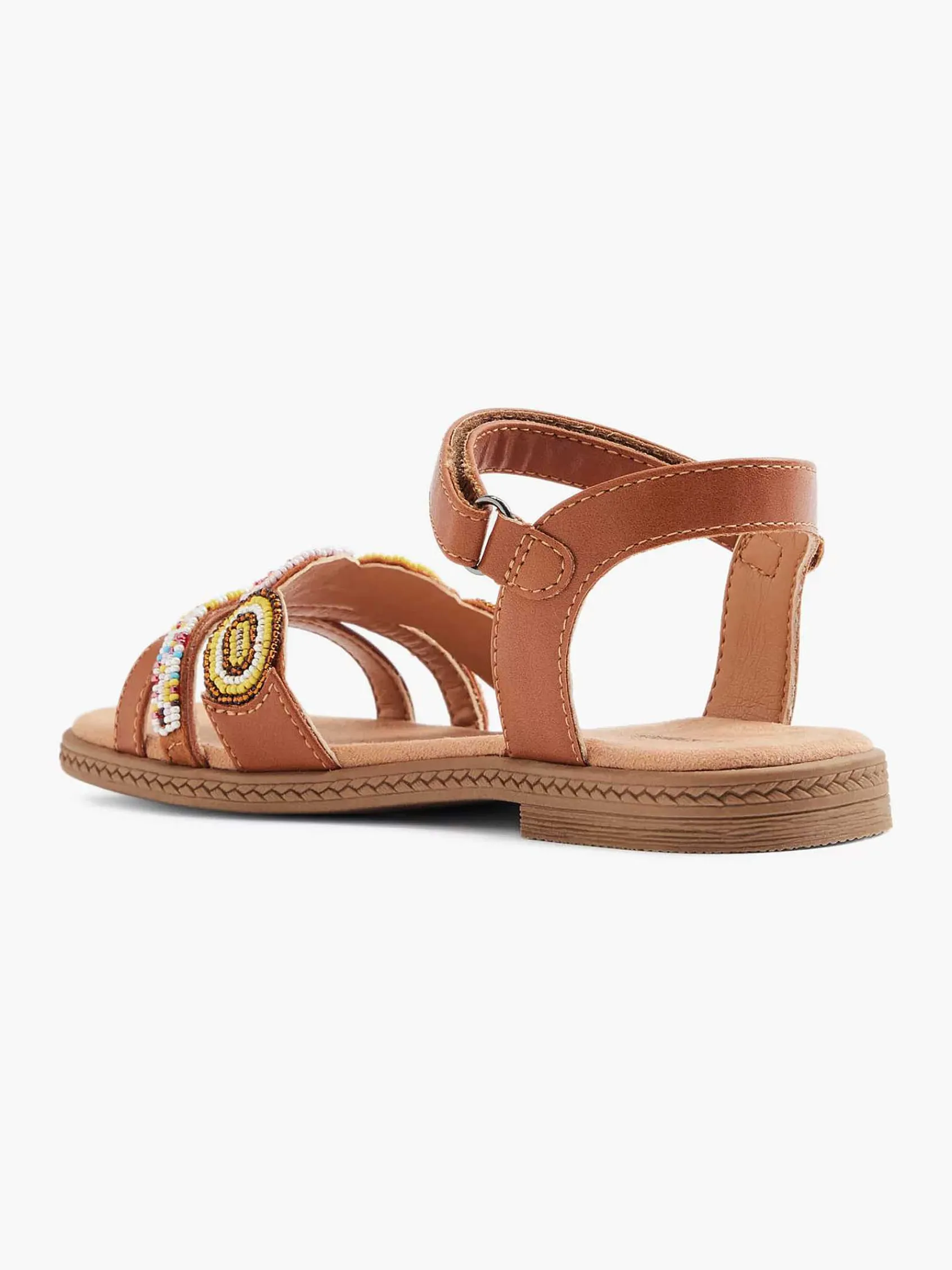 Babyschoenen|Graceland Cognac Sandaal Kralen
