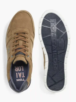 Sneakers|TOM TAILOR Cognac Sneaker