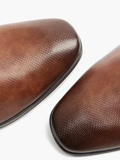 Geklede Schoenen|AM SHOE Cognac Veterschoen