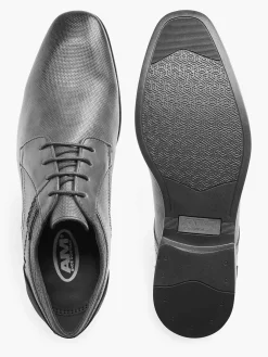 Geklede Schoenen|AM SHOE Cognac Veterschoen