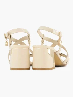 Sandalen|Laura Biagiotti Creme Sandalette