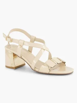 Sandalen|Laura Biagiotti Creme Sandalette