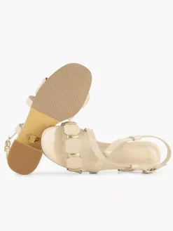 Sandalen|Laura Biagiotti Creme Sandalette