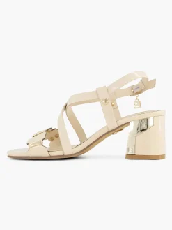 Sandalen|Laura Biagiotti Creme Sandalette