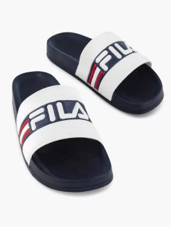 Jongensschoenen|FILA Donkerblauwe Badslipper