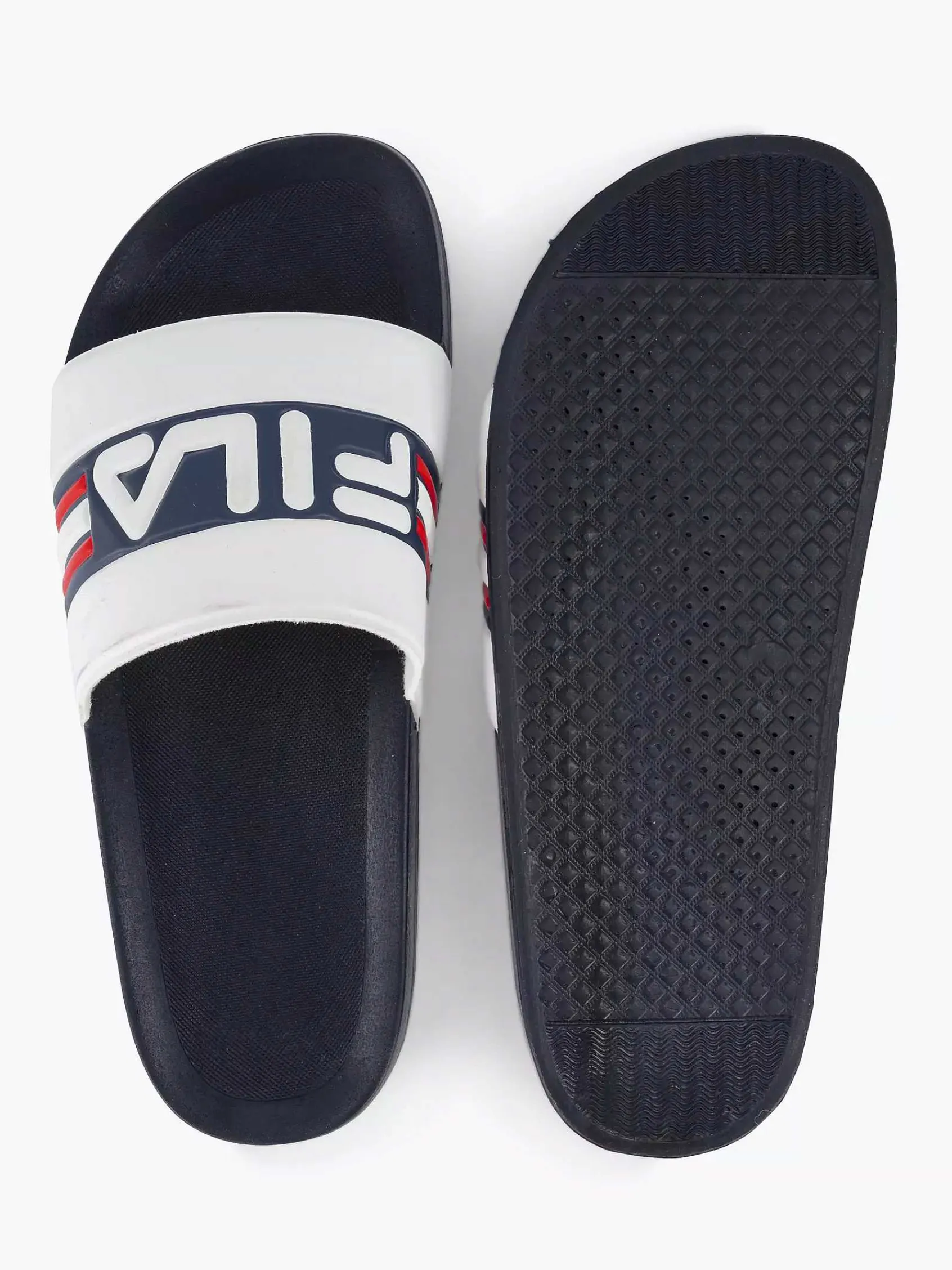 Jongensschoenen|FILA Donkerblauwe Badslipper
