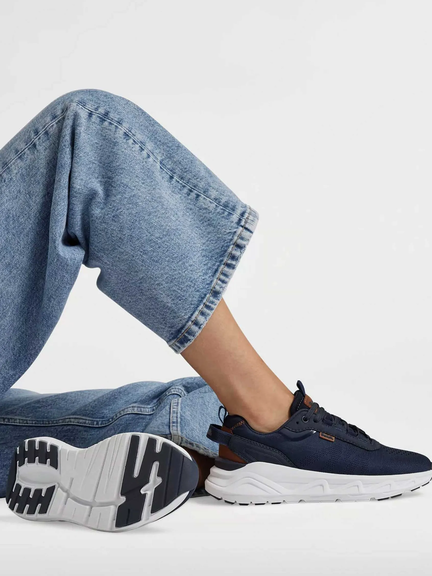 Sneakers|Bench Donkerblauwe Chunky Sneaker