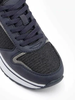 Sneakers|Graceland Donkerblauwe Chunky Sneaker