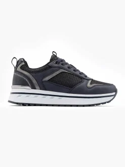 Sneakers|Graceland Donkerblauwe Chunky Sneaker