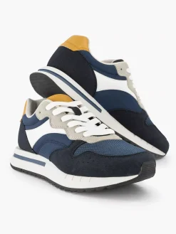 Sneakers|Memphis One Donkerblauwe Chunky Sneaker