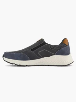 Geklede Schoenen|Easy Street Donkerblauwe Comfort Instapper