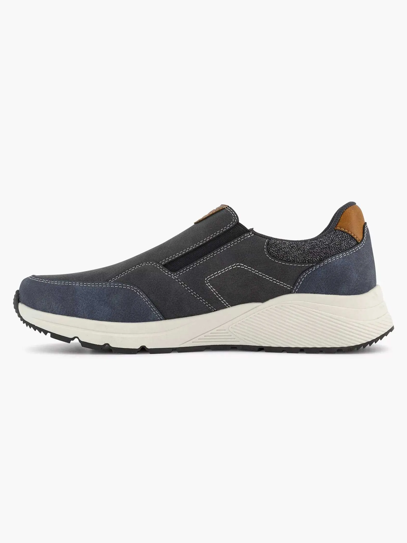 Geklede Schoenen|Easy Street Donkerblauwe Comfort Instapper