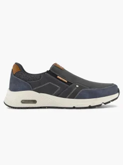 Geklede Schoenen|Easy Street Donkerblauwe Comfort Instapper