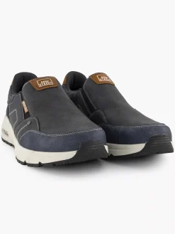 Geklede Schoenen|Easy Street Donkerblauwe Comfort Instapper