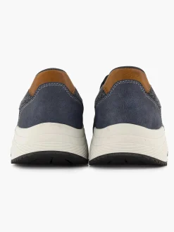 Geklede Schoenen|Easy Street Donkerblauwe Comfort Instapper