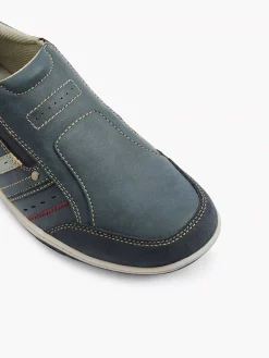 Instappers|Easy Street Donkerblauwe Comfort Instapper