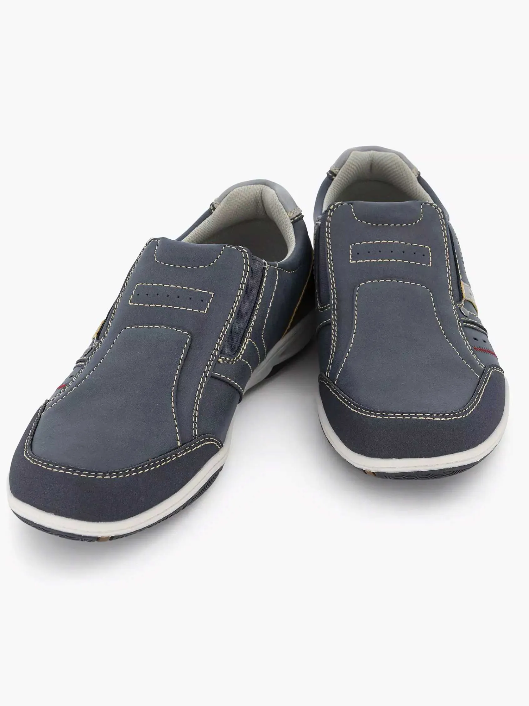 Instappers|Easy Street Donkerblauwe Comfort Instapper