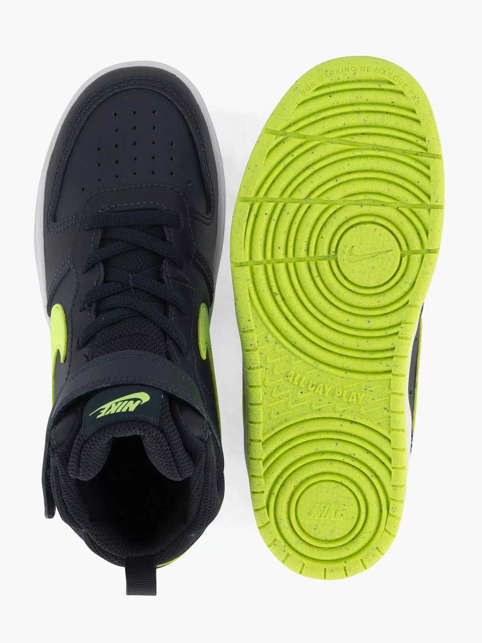 Jongensschoenen|Nike Donkerblauwe Court Borough Mid 2
