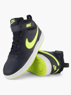 Jongensschoenen|Nike Donkerblauwe Court Borough Mid 2