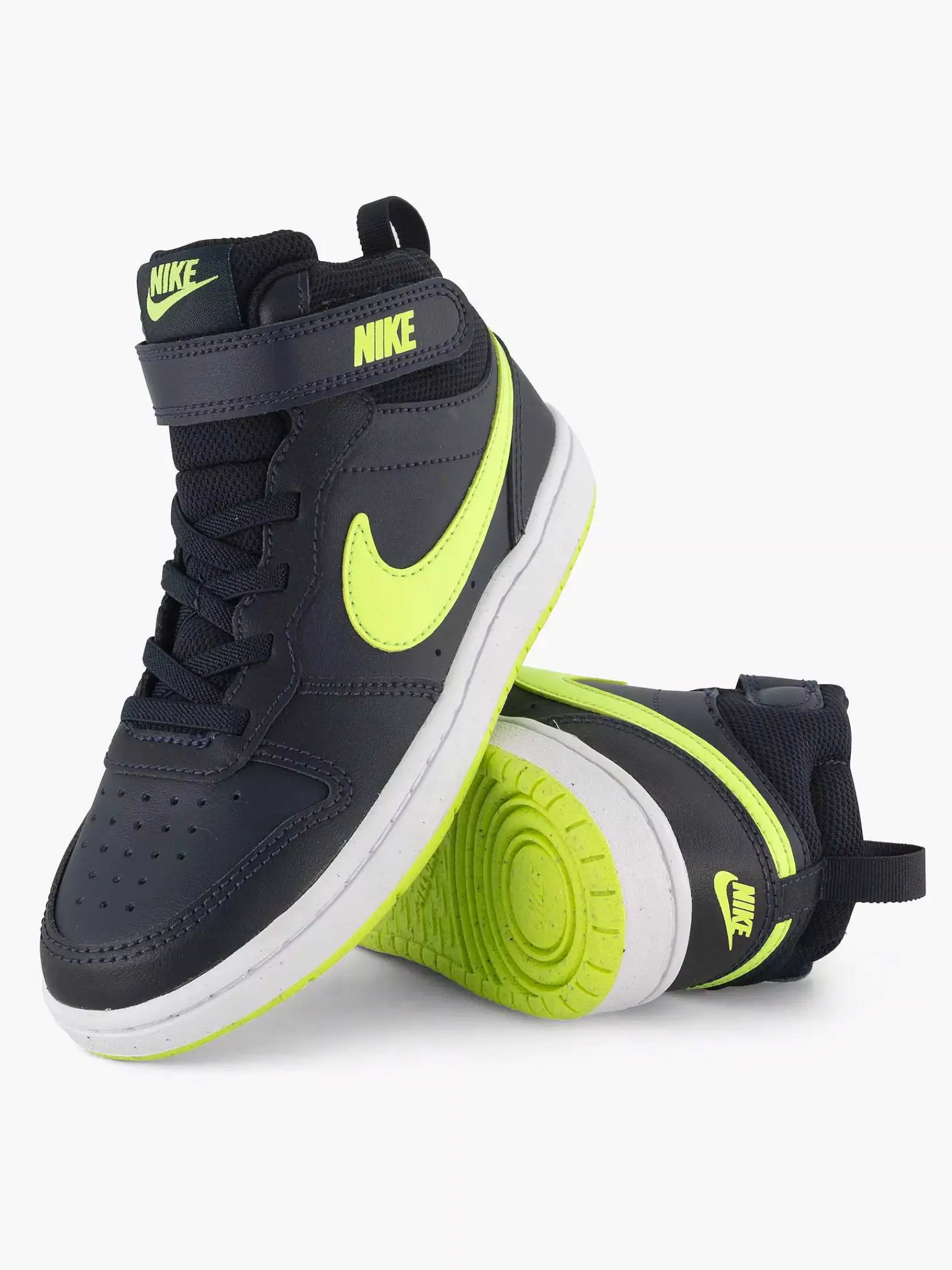 Jongensschoenen|Nike Donkerblauwe Court Borough Mid 2