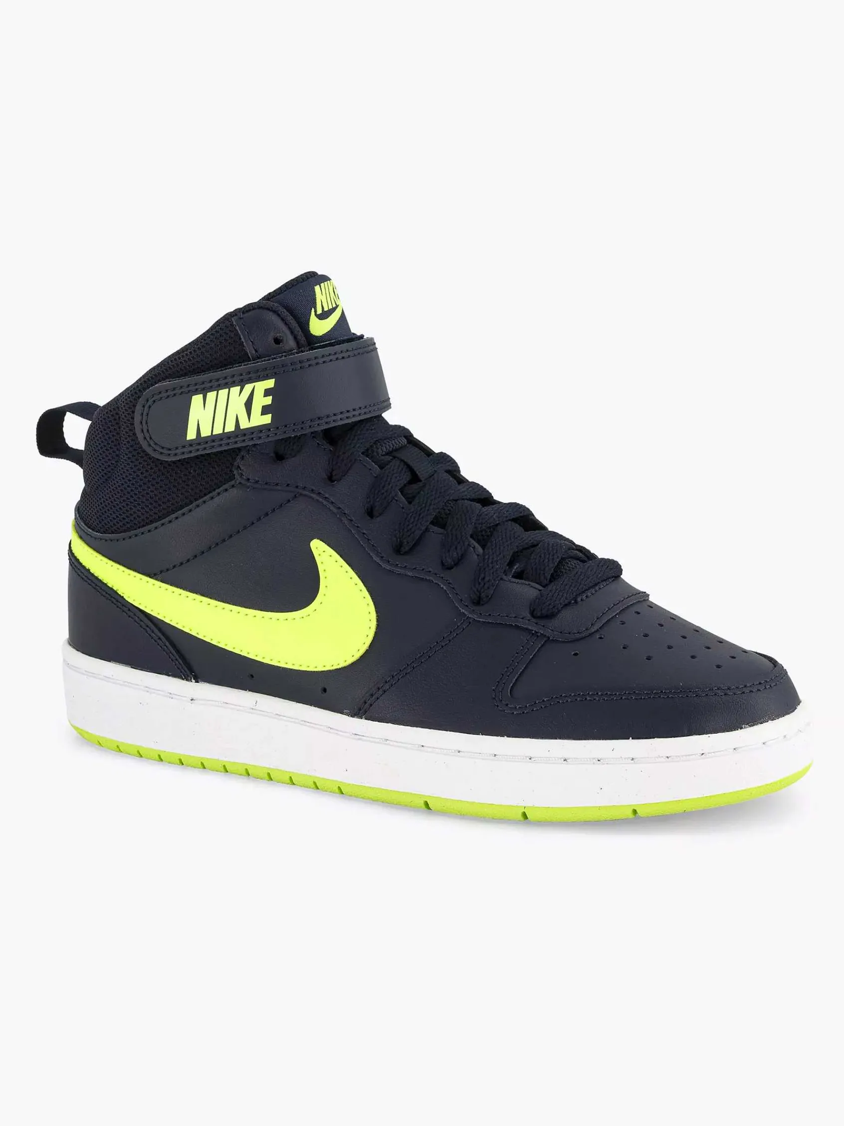 Jongensschoenen|Nike Donkerblauwe Court Borough Mid 2