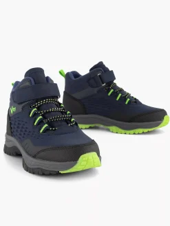 Jongensschoenen|Landrover Donkerblauwe Hoge Sneaker