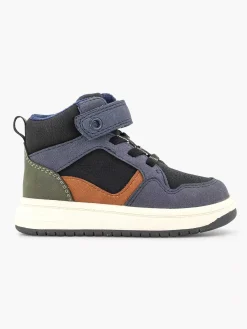 Jongensschoenen|Vty Donkerblauwe Hoge Sneaker