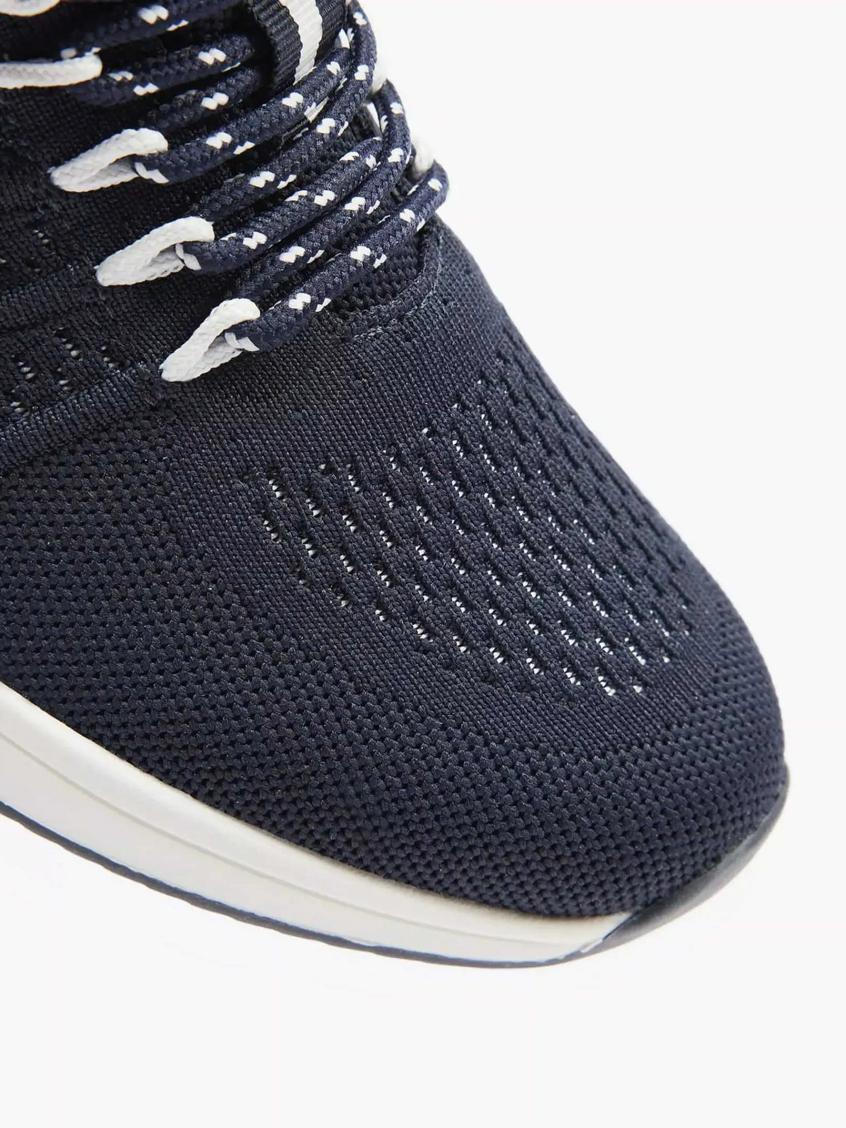 Comfort Schoenen|Medicus Donkerblauwe Leren Comfort Sneaker