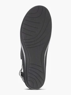Comfort Schoenen|Medicus Donkerblauwe Leren Sandaal