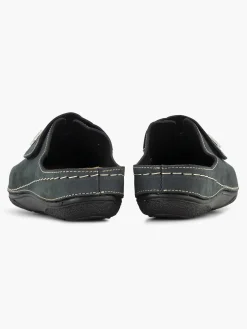 Slippers|Casa mia Donkerblauwe Slipper