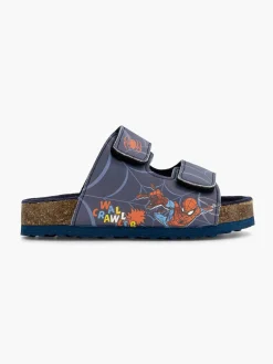 Jongensschoenen|Spiderman Donkerblauwe Slipper