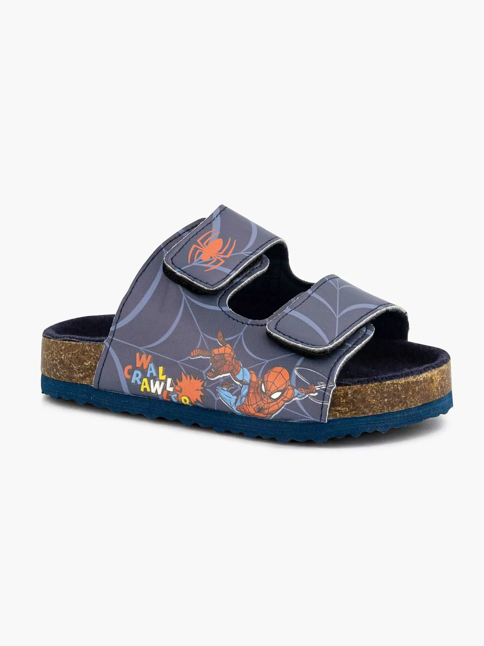 Jongensschoenen|Spiderman Donkerblauwe Slipper