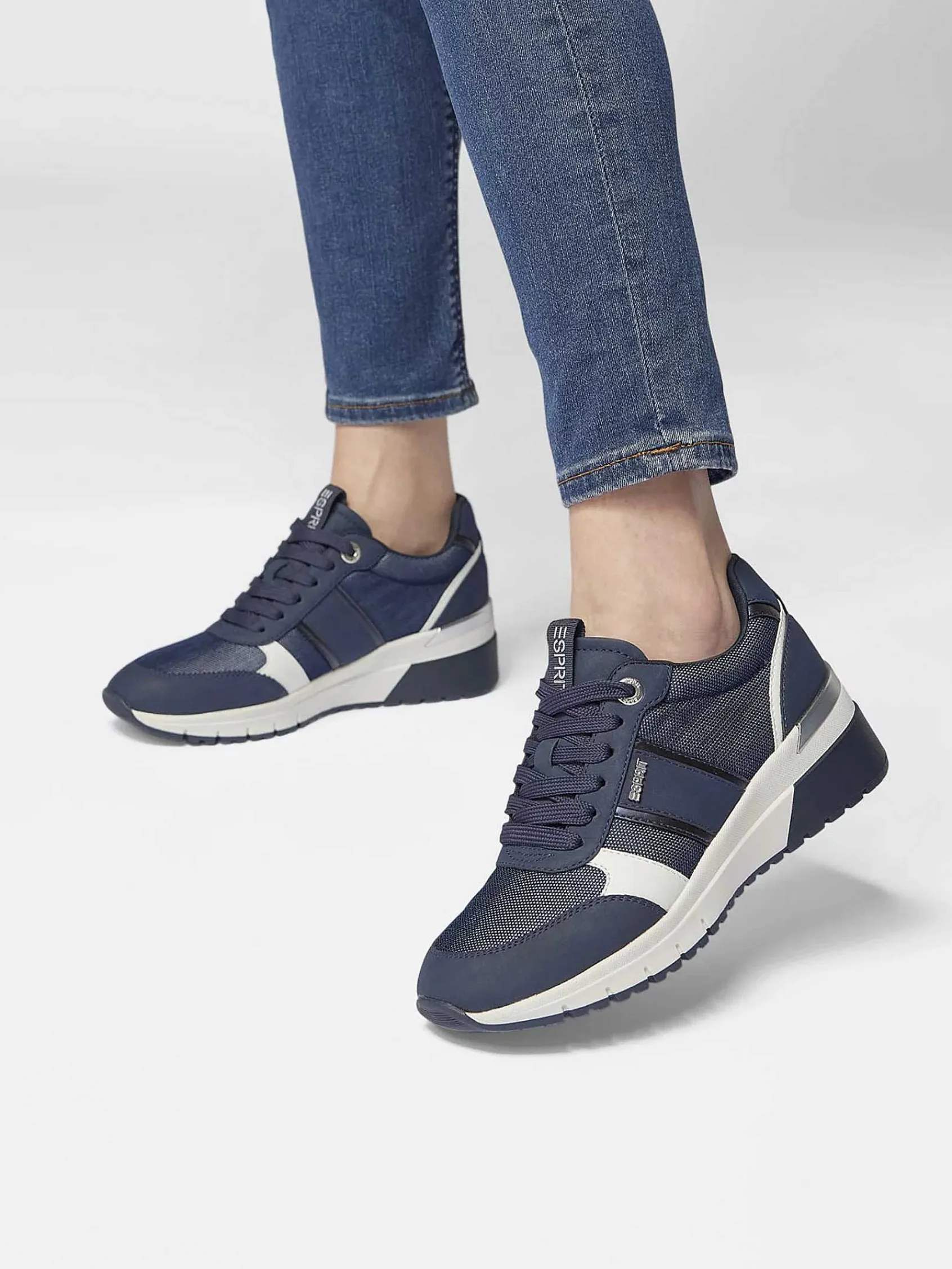 Sneakers|Esprit Donkerblauwe Sneaker