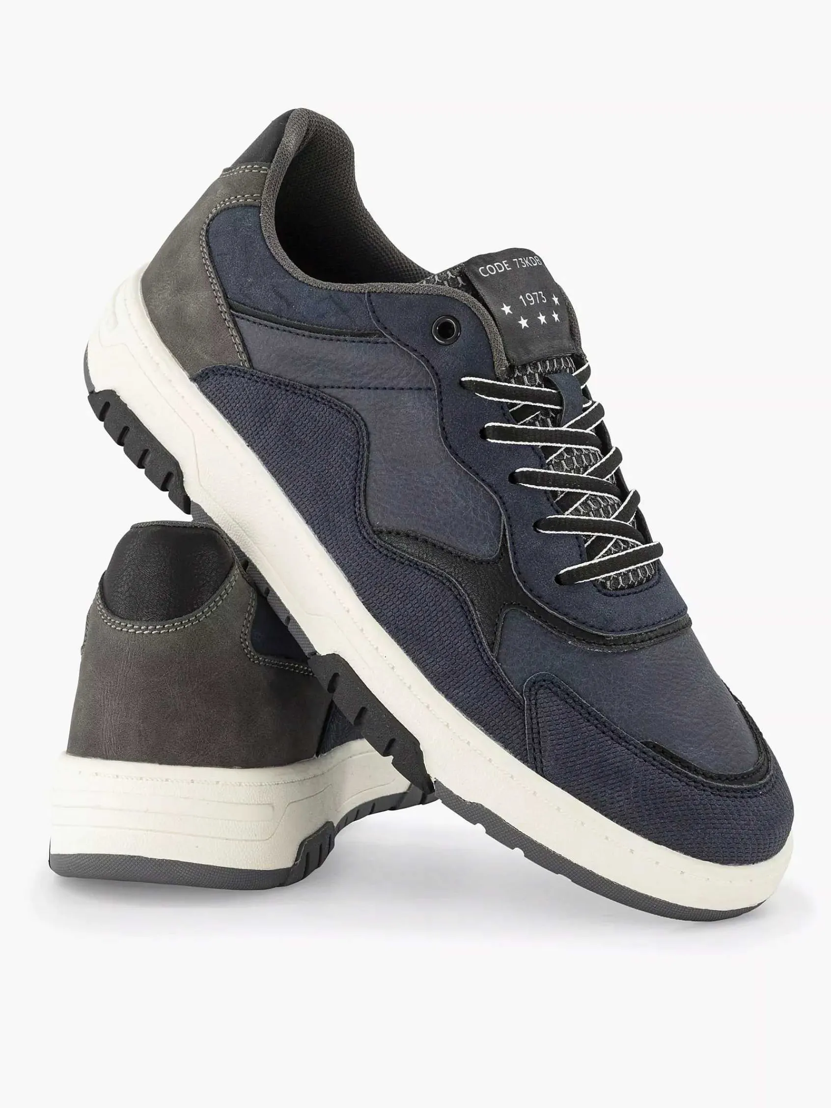 Sneakers|Oxmox Donkerblauwe Sneaker