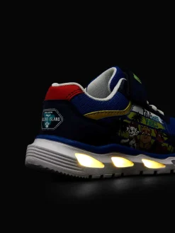 Jongensschoenen|PAW Patrol Donkerblauwe Sneaker Lichtjes