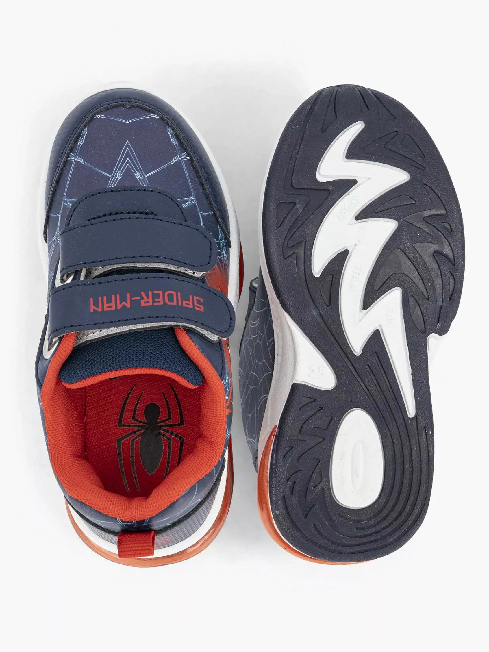 Jongensschoenen|Spiderman Donkerblauwe Sneaker
