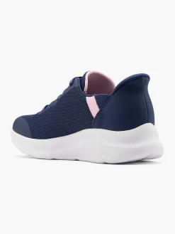 Sneakers|Skechers Donkerblauwe Sneaker Swift Fit - Hands Free