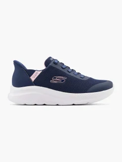 Sneakers|Skechers Donkerblauwe Sneaker Swift Fit - Hands Free