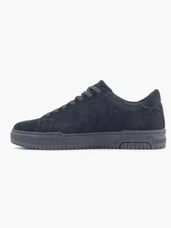 Sneakers|Oxmox Donkerblauwe Suede Sneaker