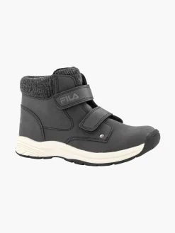 Jongensschoenen|FILA Donkergrijze Boot Klittenband