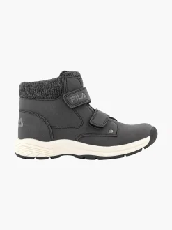 Jongensschoenen|FILA Donkergrijze Boot Klittenband
