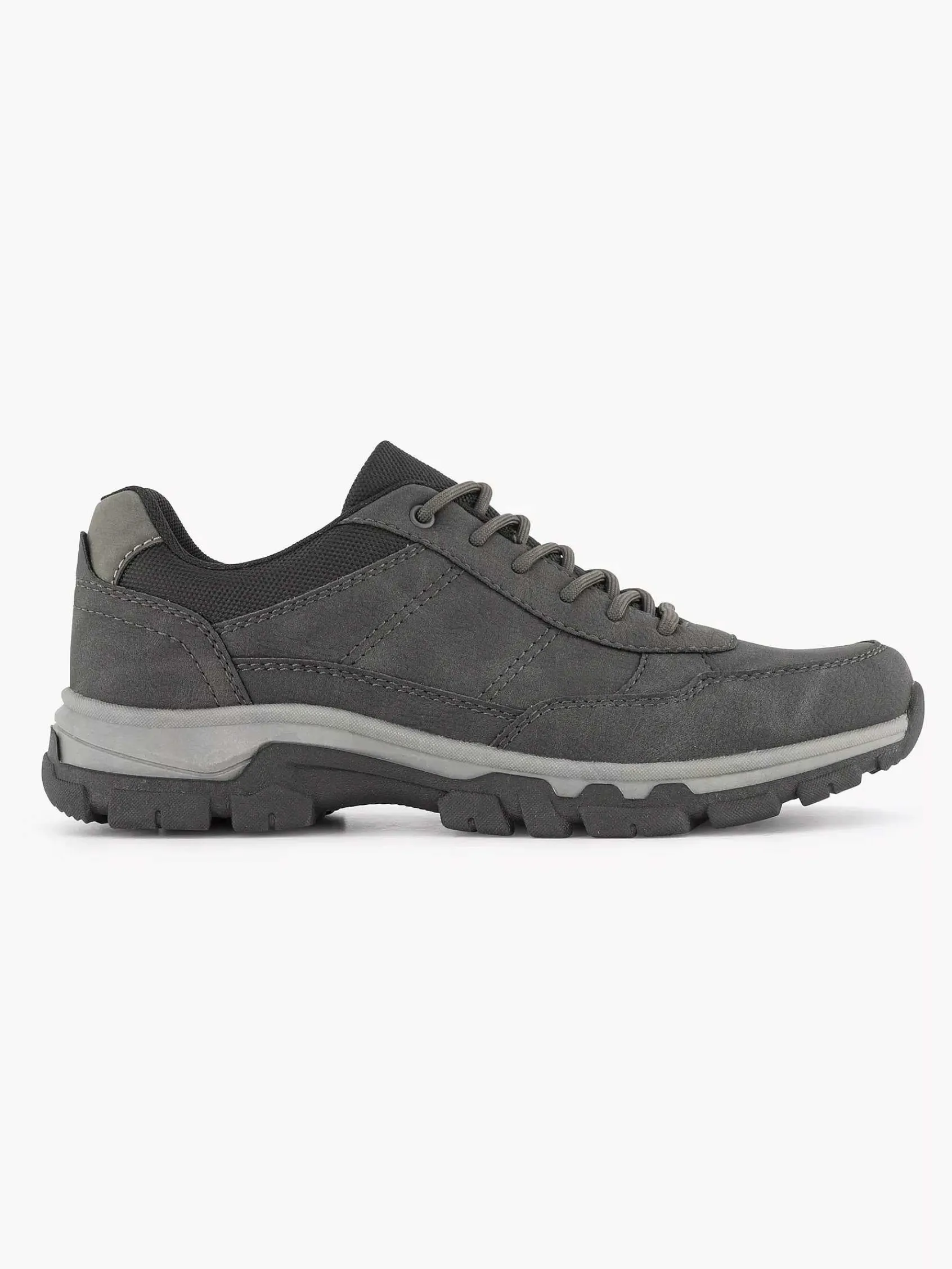 Sneakers|Easy Street Donkergrijze Comfort Sneaker
