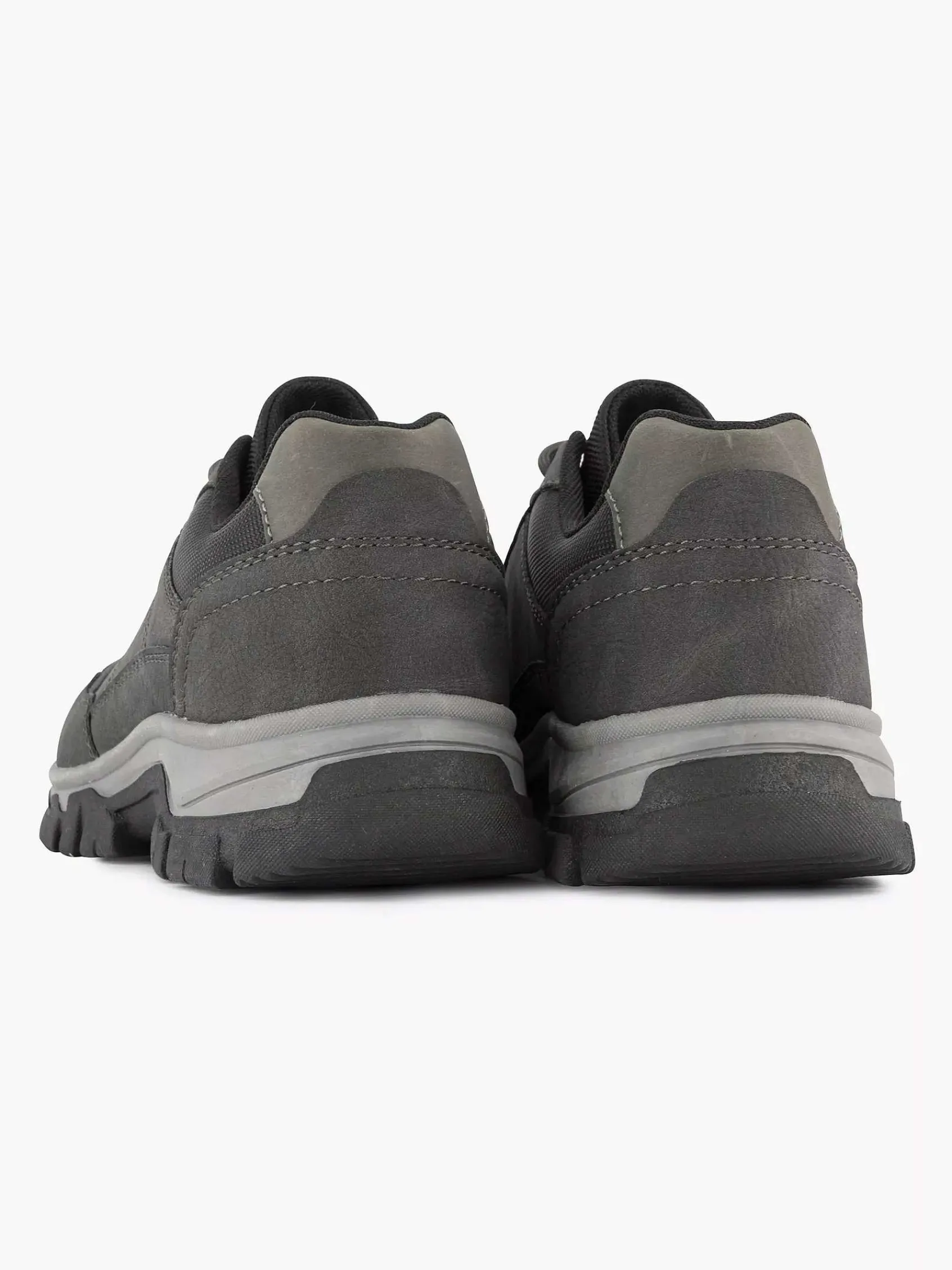 Sneakers|Easy Street Donkergrijze Comfort Sneaker