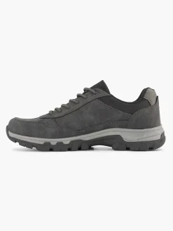 Sneakers|Easy Street Donkergrijze Comfort Sneaker