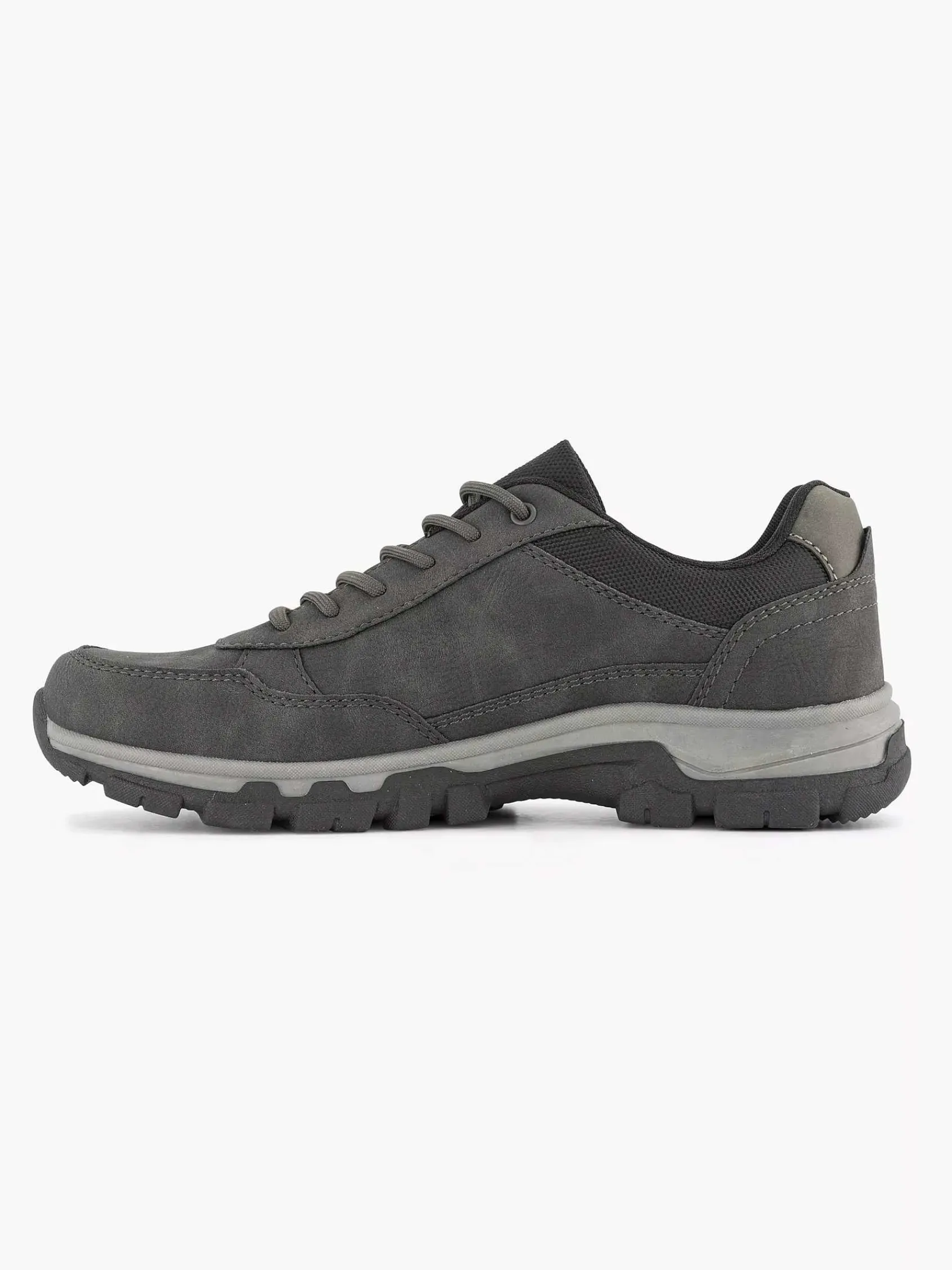 Sneakers|Easy Street Donkergrijze Comfort Sneaker