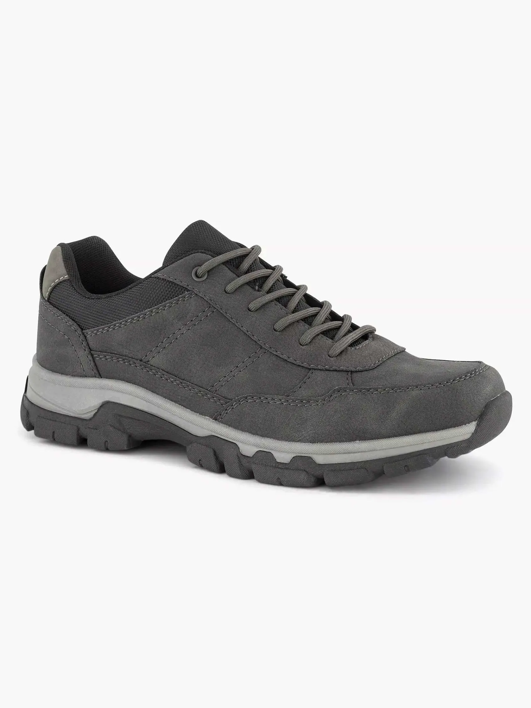 Sneakers|Easy Street Donkergrijze Comfort Sneaker
