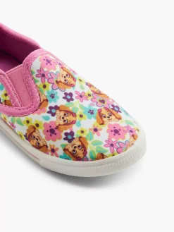 Jongensschoenen|PAW Patrol Gekleurde Canvas Instapper Bloemen